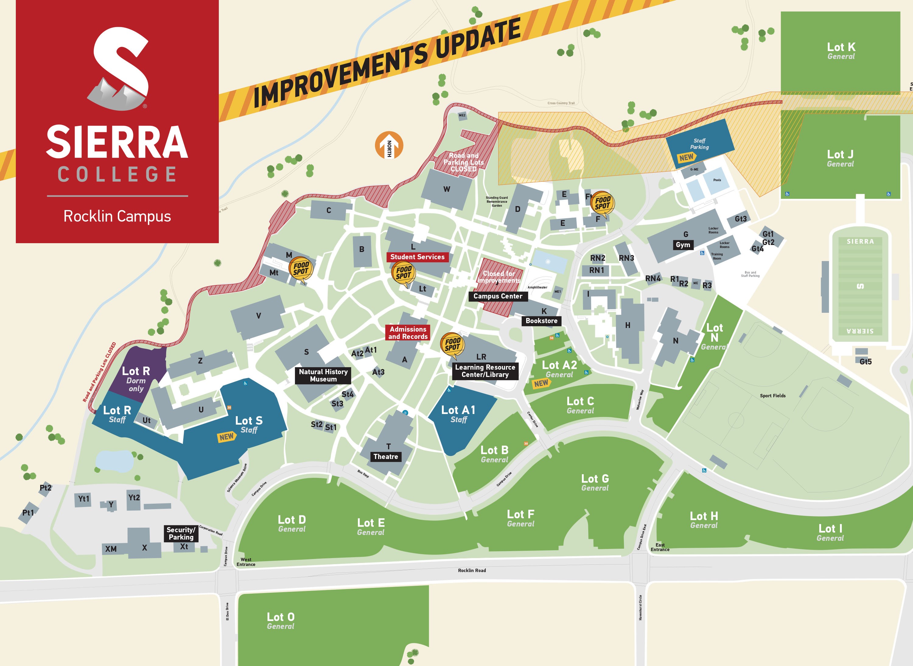 Sierra College Calendar 2022 Construction & Parking On Campus | Sierra College Mathematics Department
